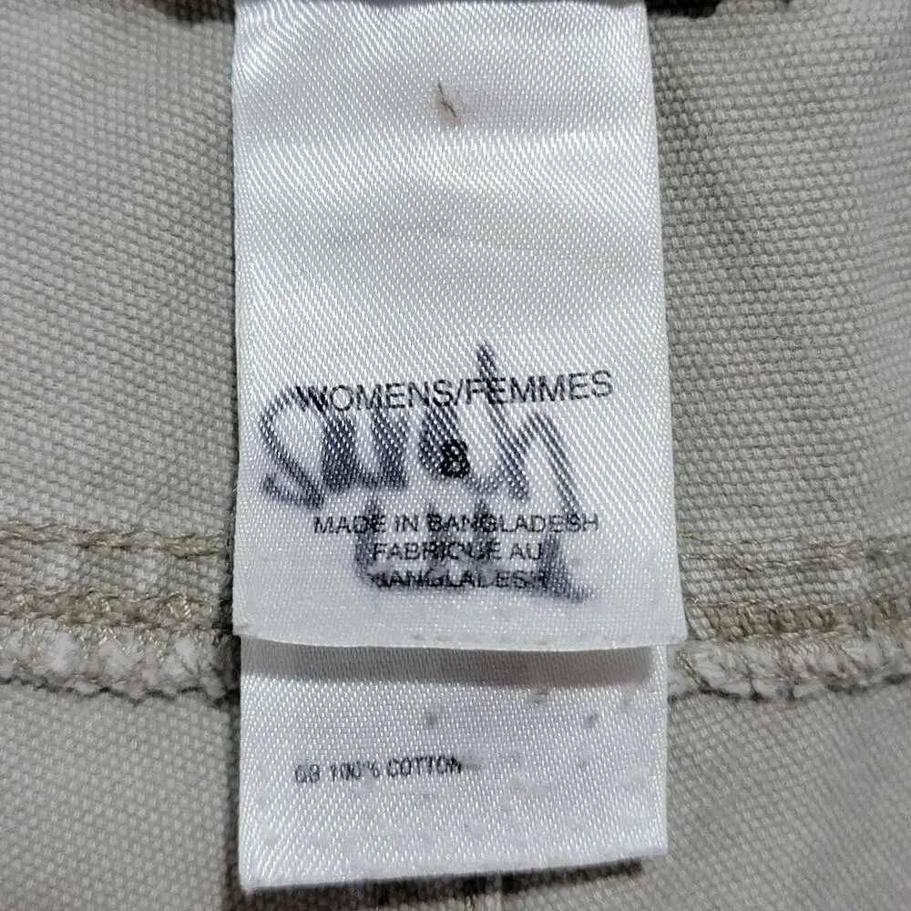 The North Face Womens Shorts Khaki A5 Series Midrise Utility HikingSize 8